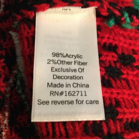 Ugly Christmas Sweater Dinosaur Themed XL - Picture 5 of 5